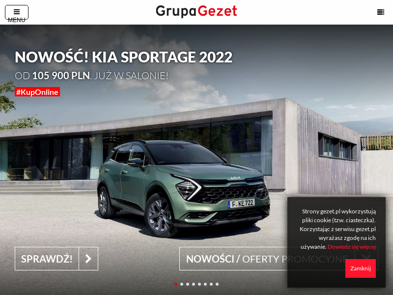 Dealer samochodowy, auta nowe i używane - Gezet Sp.z o.o